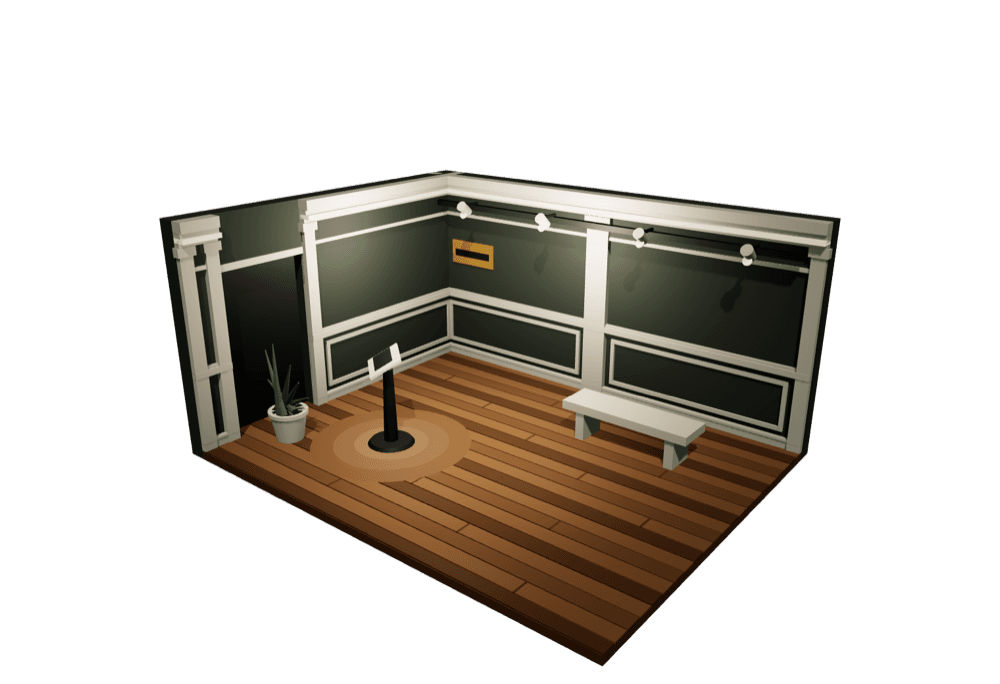 The Alcove, empty