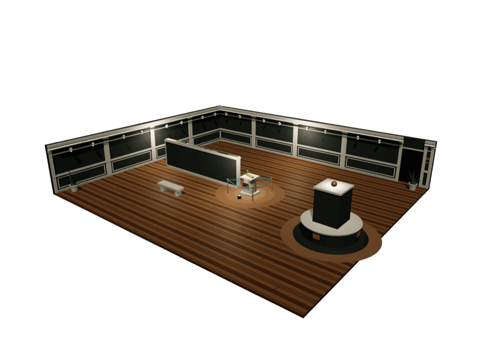 The Pavilion, empty