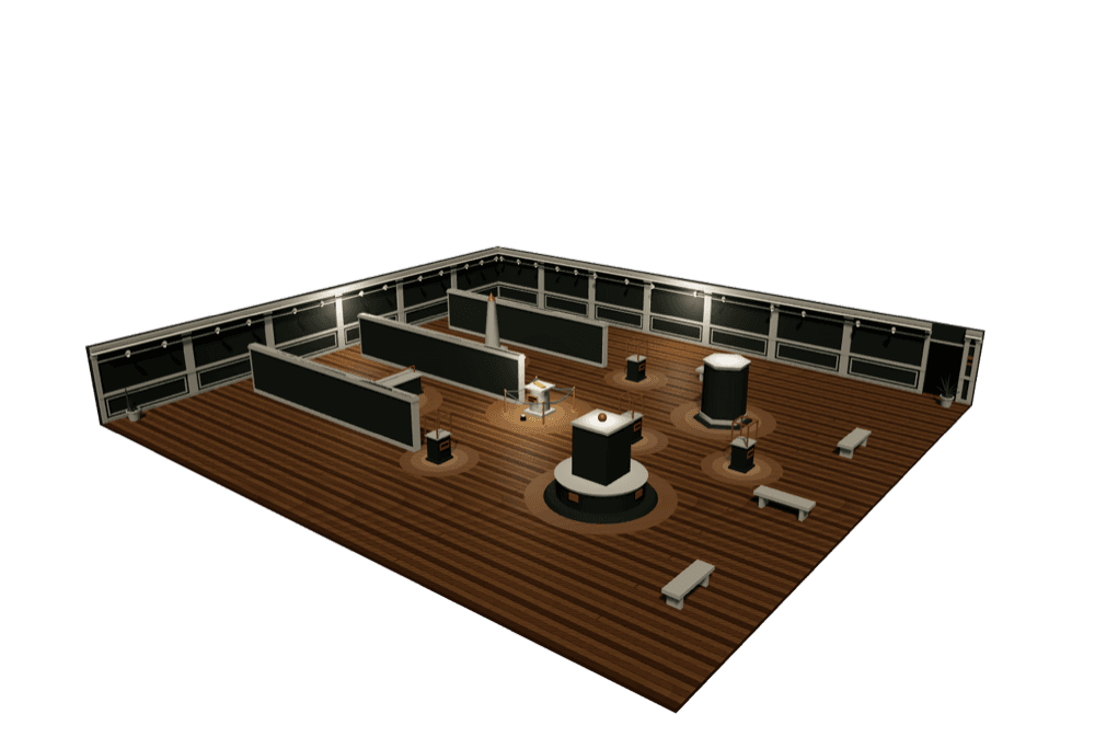 The Santuario, empty